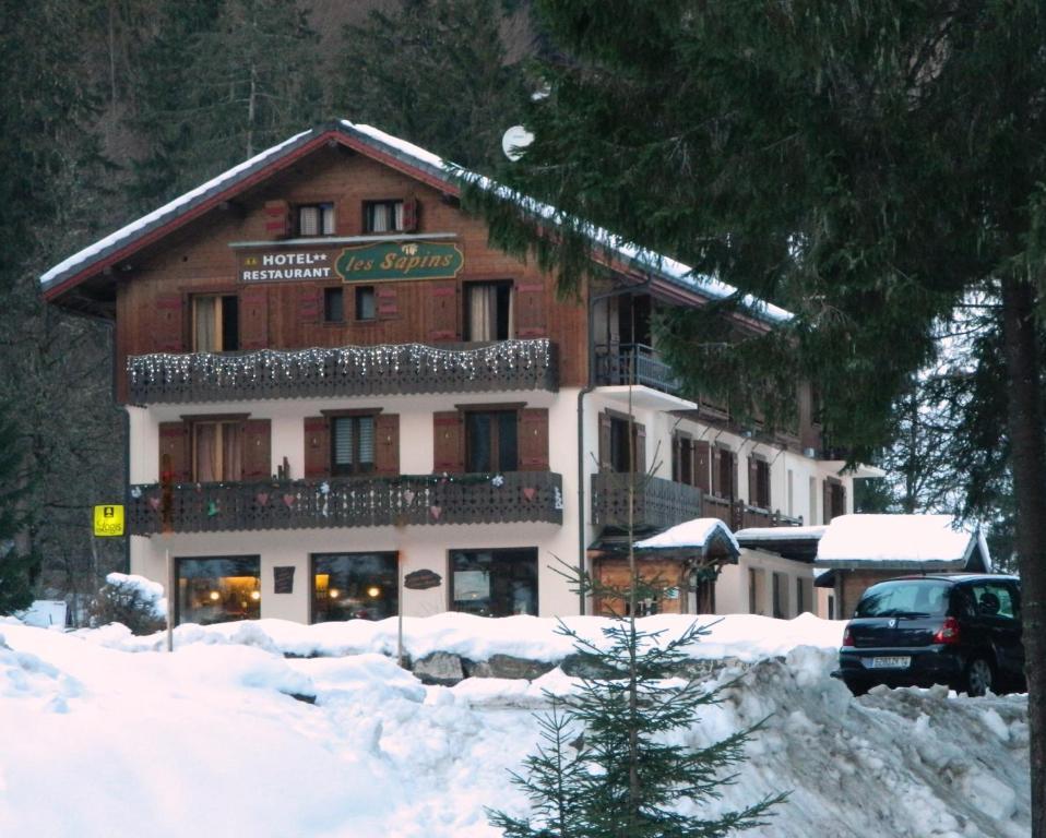 Logis Hotel Les Sapins Montriond Kültér fotó